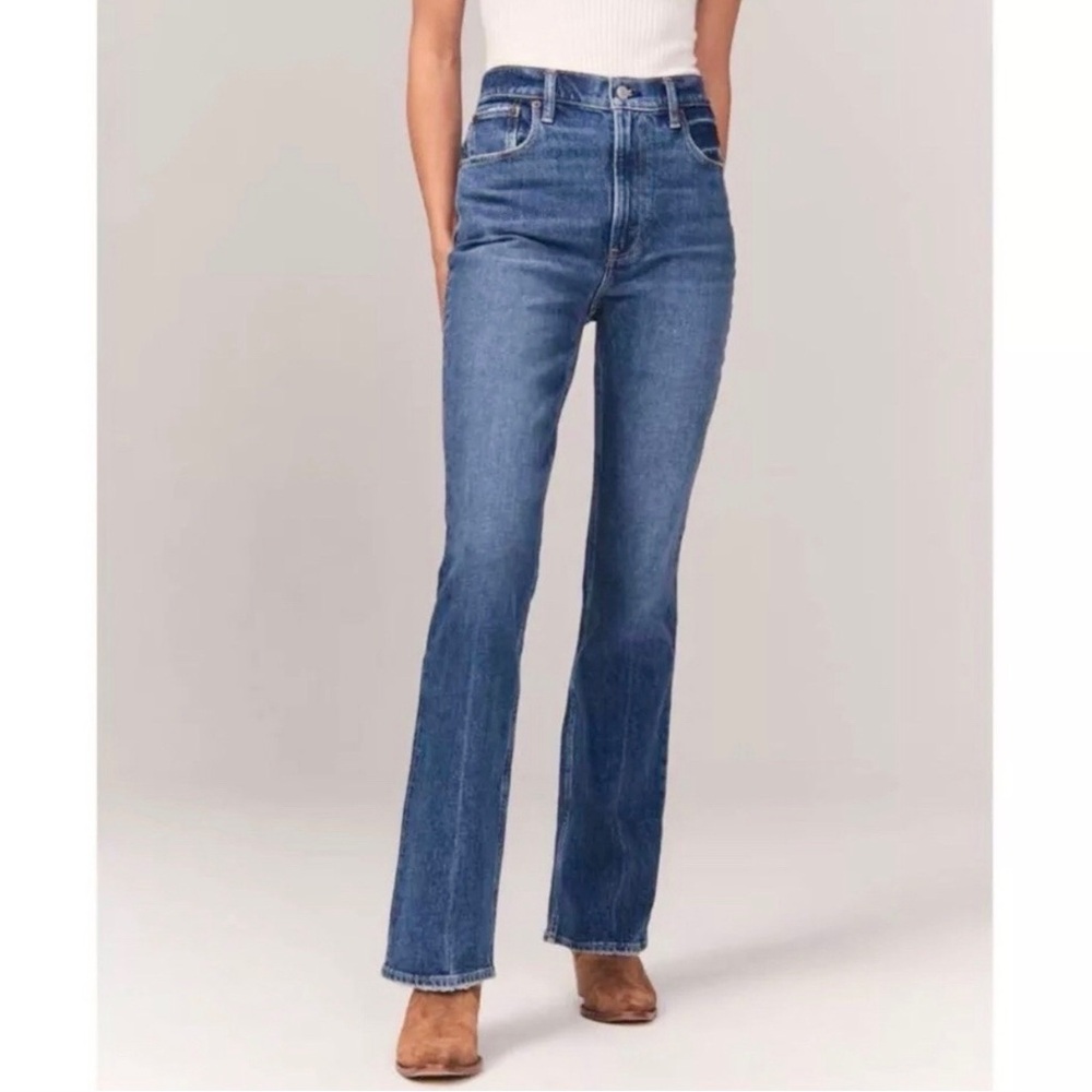 Abercrombie Fitch 10 (30W) The 70s Vintage Flare Ultra High Rise Women’s Jeans